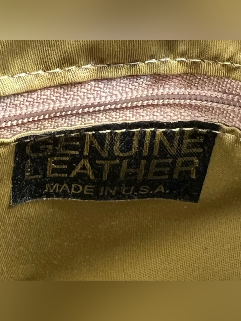 Vintage Pruse Genuine Leather Made in USA Brown Studded - Picture 4 of 10